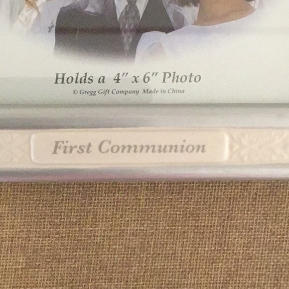 First Holy Communion Picture Frame 4x6 - Picture 5 of 7
